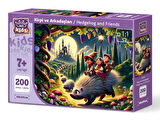 Art Çocuk Kirpi Ve Arkadaşları 200 Parça Puzzle