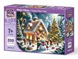 Art Çocuk Mutlu Yılbaşı 200 Parça Puzzle