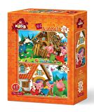 Art Yaşam 24+35 Parça Çocuk Puzzle
