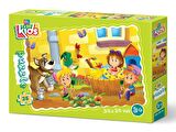 Yappuzz Havuz Keyfi 3+ Yaş Büyük Boy Puzzle 25 Parça