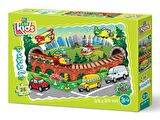 Yappuzz Eğlenceli Taşıtlar 3+ Yaş Büyük Boy Puzzle 25 Parça