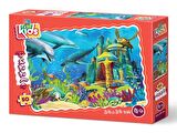Yappuzz Okyanus Arkadaşları 4+ Yaş Büyük Boy Puzzle 50 Parça