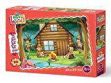 Yappuzz Kamp Ateşi 4+ Yaş Büyük Boy Puzzle 50 Parça