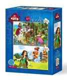 Art Yaşam 100 Parça Çocuk Puzzle