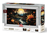 Art Puzzle Gece Güzellikleri 1000 Parça Çerçeveli Puzzle - 5666
