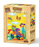 Art Hayvanlar 16 Parça Çocuk Puzzle