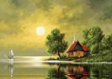Art Manzara 1000 Parça Yetişkin Puzzle