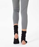 Siyah Bilekli Yoga & Pilates Çorabı