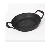Eda Asya 24 cm Yanmaz/Yapışmaz Döküm Sahan Tava