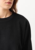 Mavi Lux Touch Siyah Modal Sweatshirt 168837-900