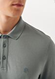 Mavi Lux Touch Polo Yaka Modal Gri Tişört 066157-31345