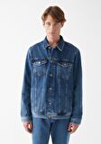 Drake Mavi Jean Ceket 010143-32230