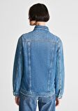 Karla Gold Icon Mavi Jean Ceket 110154-30868