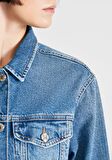 Karla Gold Icon Mavi Jean Ceket 110154-30868