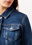 Daisy 90 s Zımparalı Mavi Jean Ceket 1113632061