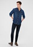 TOKK Serisi Leo Mavi Black 90 s Vintage Jean Pantolon 0076231957