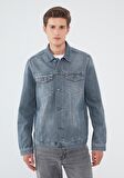 Mavi Drake Black Gri Jean Ceket 010143-33643