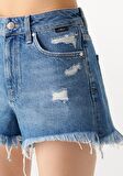 Rosie Gold Koyu Mavi Jean Şort 1447433874