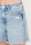 Mavi Millie Icon Street Gölgeli Jean Şort 1458934576
