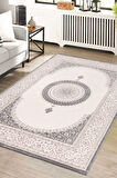 Amasra Açık Gri Halı Yumuşak Oturma Odası Salon Çocuk Odası Mutfak Halısı P1180