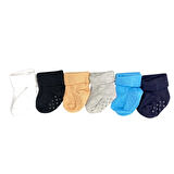 Defne Baby 6Lı Bebek Çorabı 6E005-24