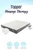 Topper 0.9 - Massage Therapy - 3D Soft Yatak Pedi - Yatak Koruyucu Uyku Pedi