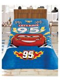 Taç Lisanslı Disney Cars Race Battaniye