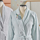 TAÇ 4379 SOFT BAMBOO ANNA MİNT GRİ AİLE SETİ