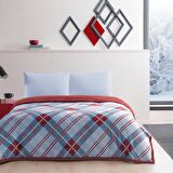 Taç 1000043277 Çift Kişilik Polar Battaniye Kırmızı 200 x 220 cm Set