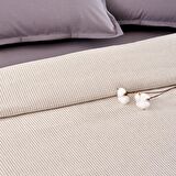 Taç Plain BMR Çift Kişilik Private Set Gri
