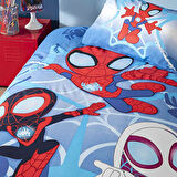 Taç Lisanslı DH Spidey and Friends Pamuk Tek Kişilik Nevresim Takımı
