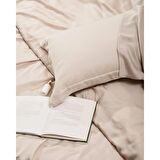 Linens X TENCEL™ Lyocell King Çarşaf Bej