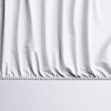 Linens Mix&Match Pamuk Saten Süperking Size Lastikli Çarşaf Ekru
