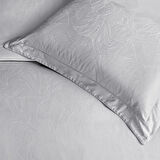 Linens Premium Wave Pamuk Jakar Nevresim Takımı Çift Kişilik Gri