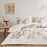 Taç Elowen Ranforce Çift Kişilik Nevresim Takımı Yeşil