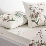 Taç Elowen Ranforce Çift Kişilik Nevresim Takımı Yeşil