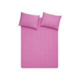 Taç Butik Vıva Pamuk Yastık Kılıfı Pembe