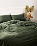 Linens X TENCEL™ Lyocell Süperking Nevresim Kılıfı Yeşil