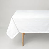 Linens Patrick 150x300 cm Masa Örtüsü Kırık Beyaz