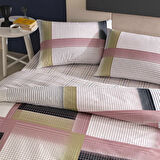 Taç Zyra Ranforce Tek Kişilik Nevresim Takımı Pembe