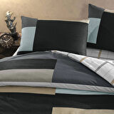 Taç Nexie Ranforce Tek Kişilik Nevresim Takımı Antrasit