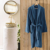 TAÇ ŞALYAKA PAMUK BORNOZ PETROL S/M 