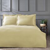 Linens Mist Çift Kişilik Yatak Örtüsü Seti Seti Yeşil