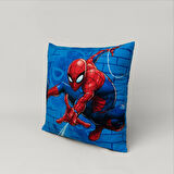 Lisanslı Spiderman Wall 40x40 cm Kırlent