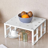 Porsima ORG-01 Dolap İçi Çok Amaçlı 15,5x27,5x31,5 Cm Raf Düzenleyici