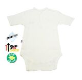 Sema Baby Yarım Kol Kaşkorse Badi (Body) - Ekru  18-24 Ay