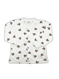 Sema Baby Mickey Mouse Bebek Pijama Takımı – Ekru 0-3 Ay