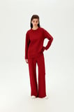 Parlak Taşlı Oversize Sweatshirt
