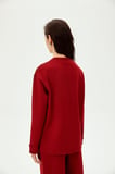 Parlak Taşlı Oversize Sweatshirt