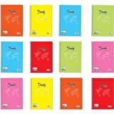 Umut Dazzle A4 Spiralli Pastel Pp Kapak 144 Yp Düz